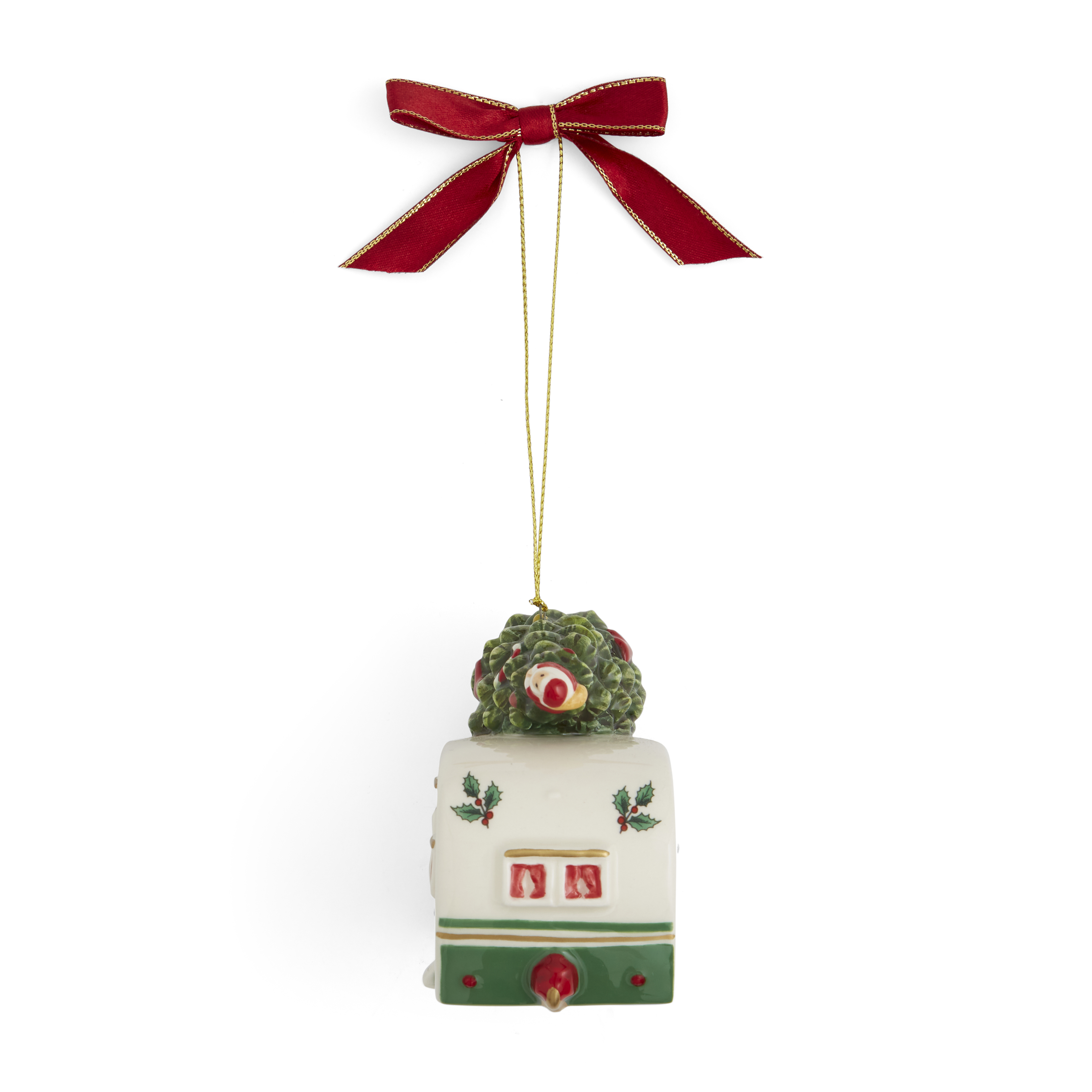 Christmas Tree Camper Van Ornament image number null